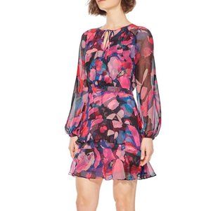 Parker Women's Ruffled Fitted Mini Dress